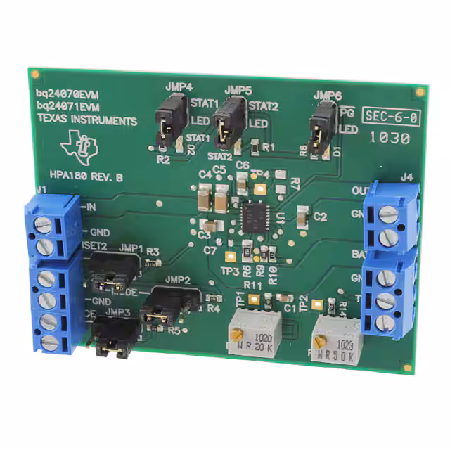 BQ24071EVM Texas Instruments  Cartes et kits d'évaluation et de démonstration